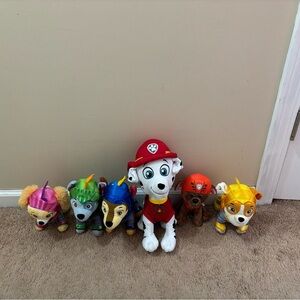 Paw Patrol Plush Toy Set - Multicolor